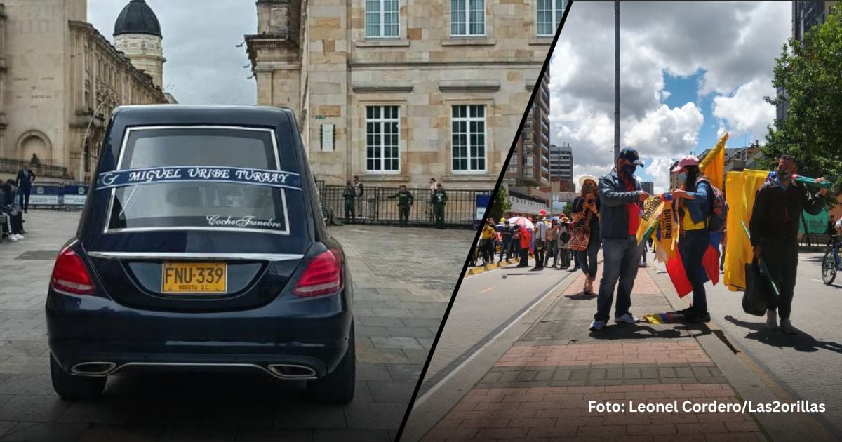 El calvario que vivieron los vendedores de la Séptima por el cortejo fúnebre de Miguel Uribe El calvario que vivieron los vendedores de la Séptima por el cortejo fúnebre de Miguel Uribe