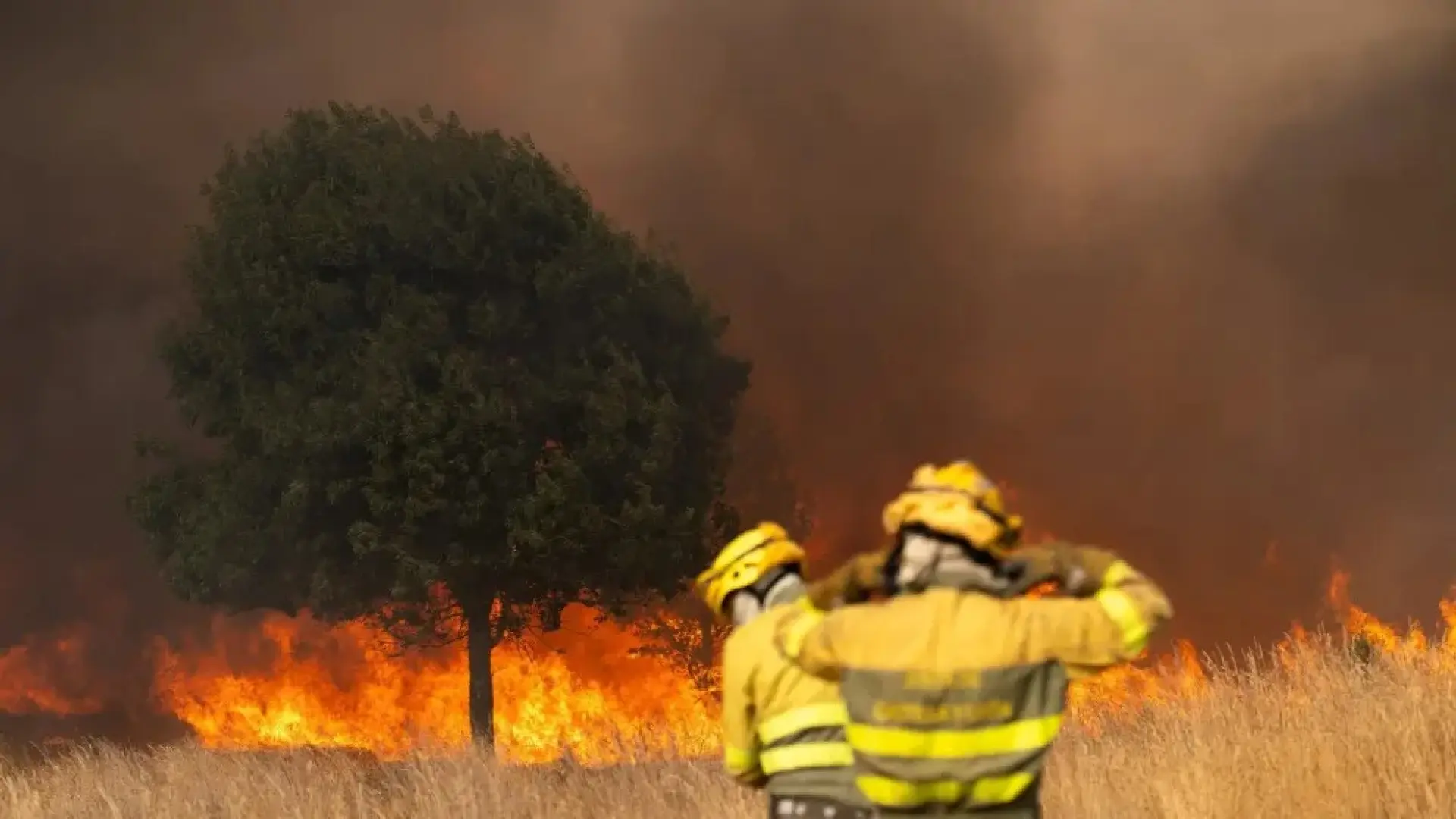 La ola de incendios se cobra la tercera víctima mortal mientras las llamas arrasan 115.000 hectáreas y dificultan la Operación Salida