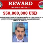 Ofrecen USD 50 millones por la cabeza de Maduro mientras le incautan mansiones, yates y un avión de lujo