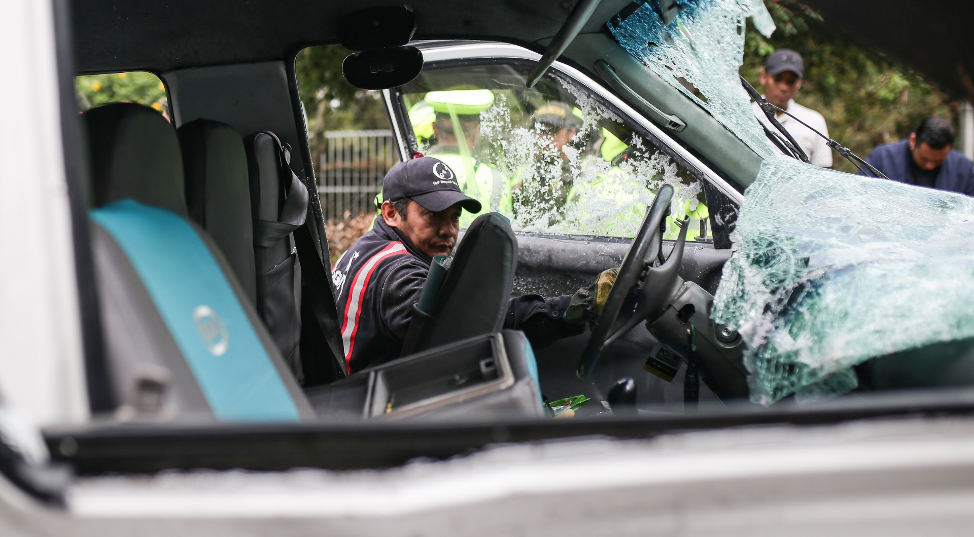 Trancón y caos por fuerte choque en la vía Bogotá–Mosquera Trancón y caos por fuerte choque en la vía Bogotá–Mosquera