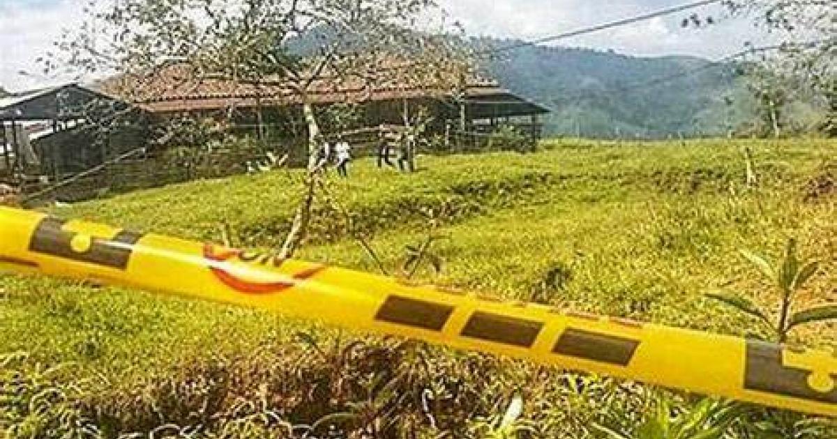 Noticias Antioquia: Un hombre fue asesinado dentro de una finca en Andes