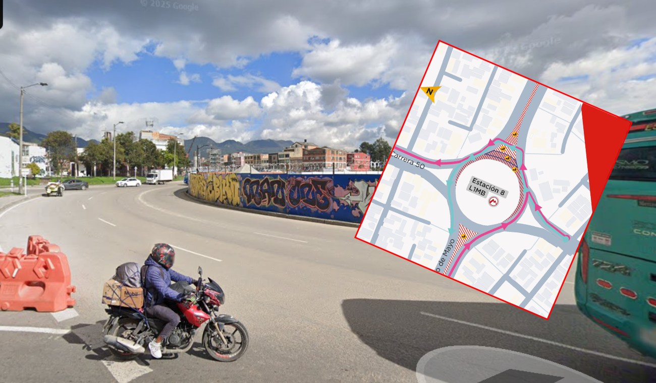 Cierre TOTAL en punto clave de la glorieta de la av. Primero de Mayo con 50