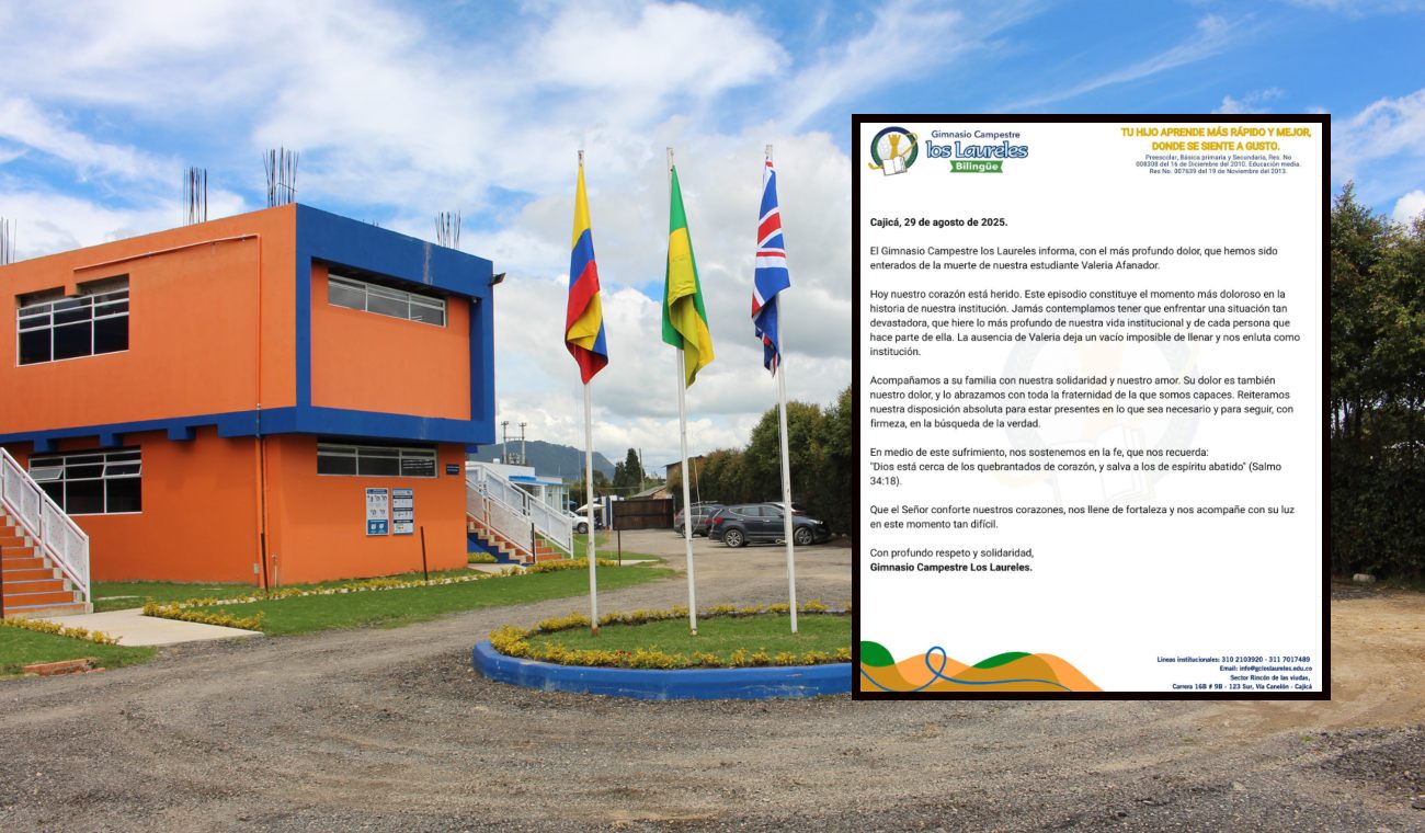 Colegio de Valeria Afanador dice que quiere «la búsqueda de la verdad» Colegio de Valeria Afanador dice que quiere «la búsqueda de la verdad»