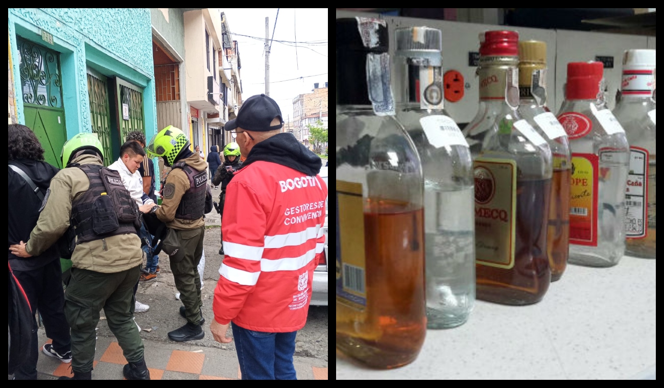 Licor de contrabando y cervezas vencidas en megatoma en San Cristóbal Licor de contrabando y cervezas vencidas en megatoma en San Cristóbal