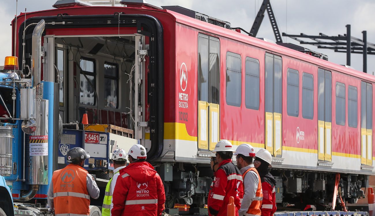 Cuándo comienzan las pruebas del primer tren del Metro de Bogotá Cuándo comienzan las pruebas del primer tren del Metro de Bogotá