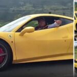 Él es el millonario dueño del ferrari amarillo accidentado en La Calera; tiene 8 más en su garaje Él es el millonario dueño del ferrari amarillo accidentado en La Calera; tiene 8 más en su garaje