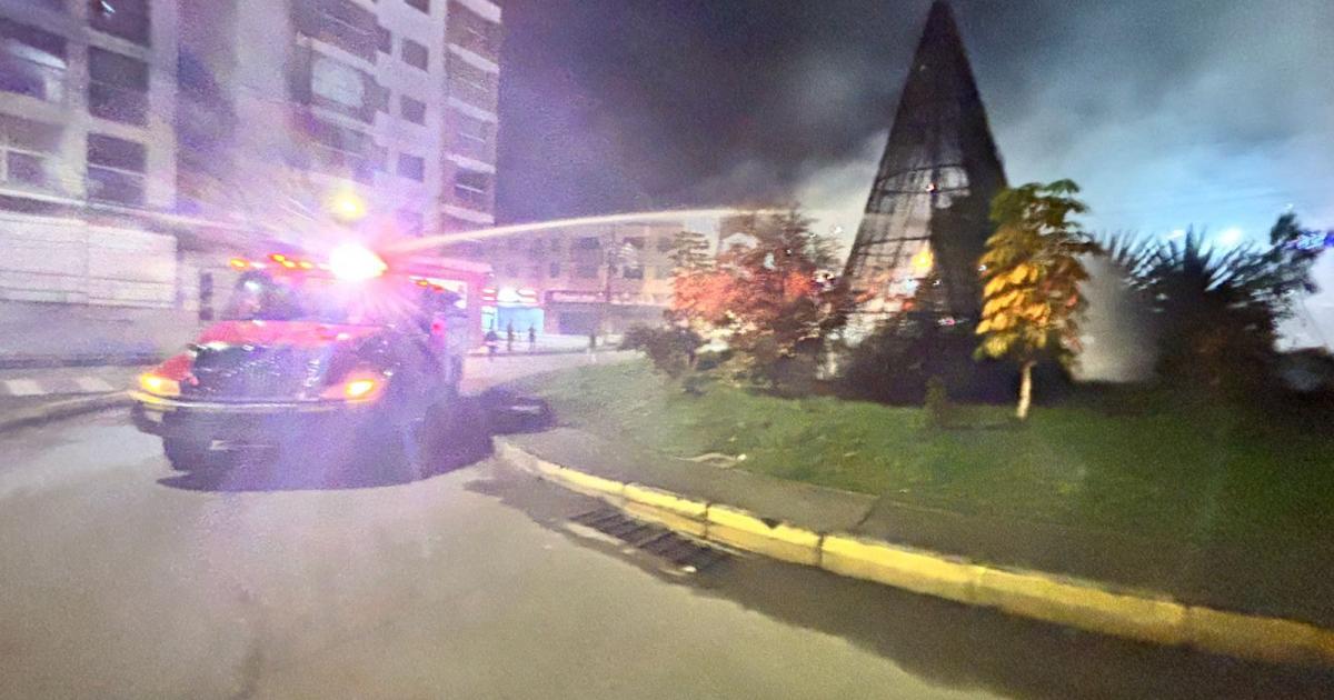 Noticias Antioquia: Buscan al hombre que borracho quemó árbol navideño Noticias Antioquia: Buscan al hombre que borracho quemó árbol navideño
