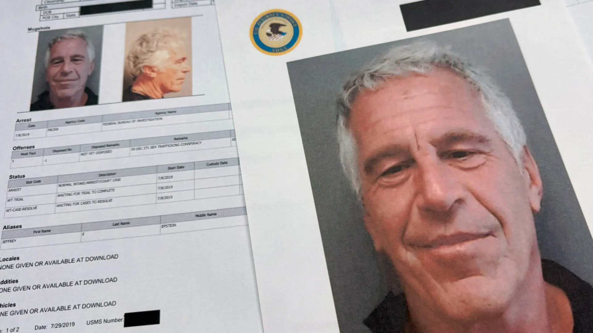 El Gobierno de Trump publica tres millones de páginas y 180.000 imágenes relacionadas con Epstein