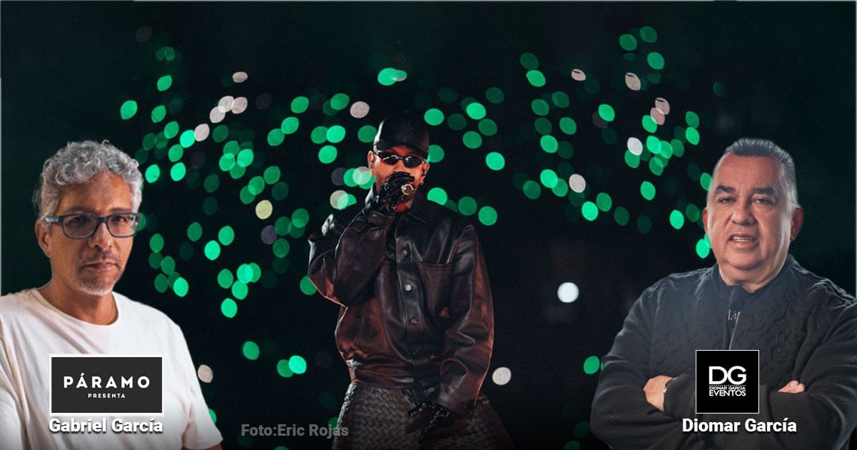 Un nortesantandereano y un bogotano, los cerebros tras los conciertos de Bad Bunny en Medellín: moverán USD 20 millones