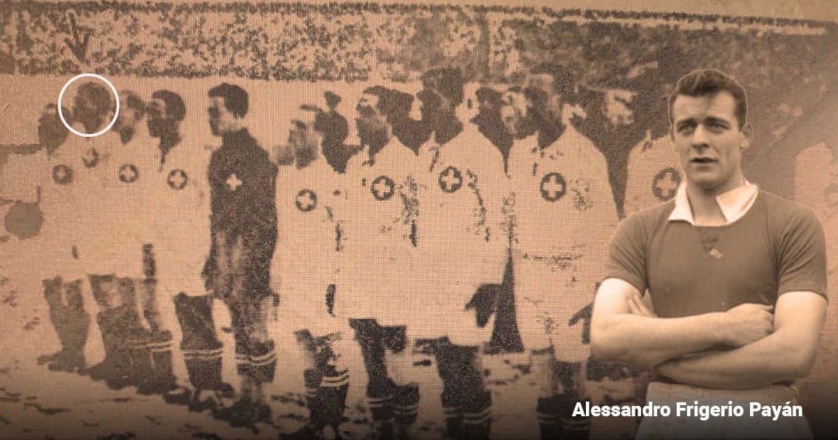 El primer colombiano en jugar un Mundial de fútbol, lo hizo sin la camiseta tricolor cuando la Selección no figuraba