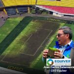 La empresa belga que remodeló el estadio del Real Madrid y que Sarmiento Angulo contrató, no pudo con El Campín