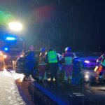 Muere una conductora al chocar contra una quitanieves en la A-1 al norte de Madrid