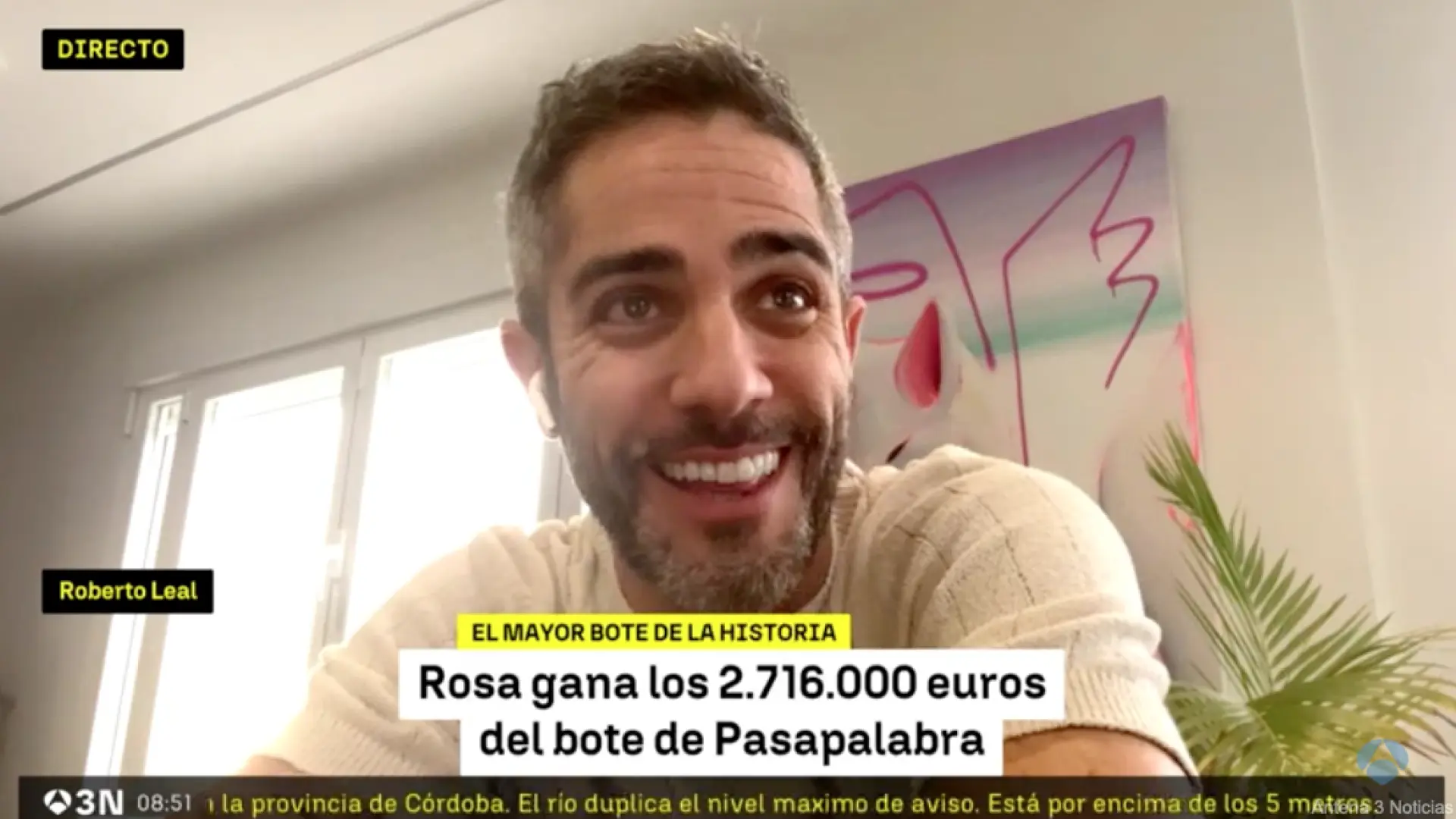 Roberto Leal aclara la polémica ante las acusaciones de «tongo» a ‘Pasapalabra’: «No puede haber dudas»
