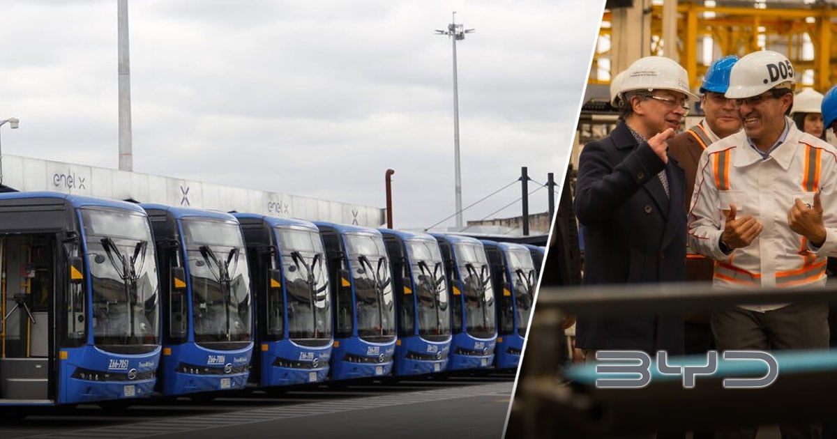 Así logró BYD, la gigante china de carros eléctricos, venderle a Colombia 215 buses por más de USD millones Así logró BYD, la gigante china de carros eléctricos, venderle a Colombia 215 buses por más de USD millones
