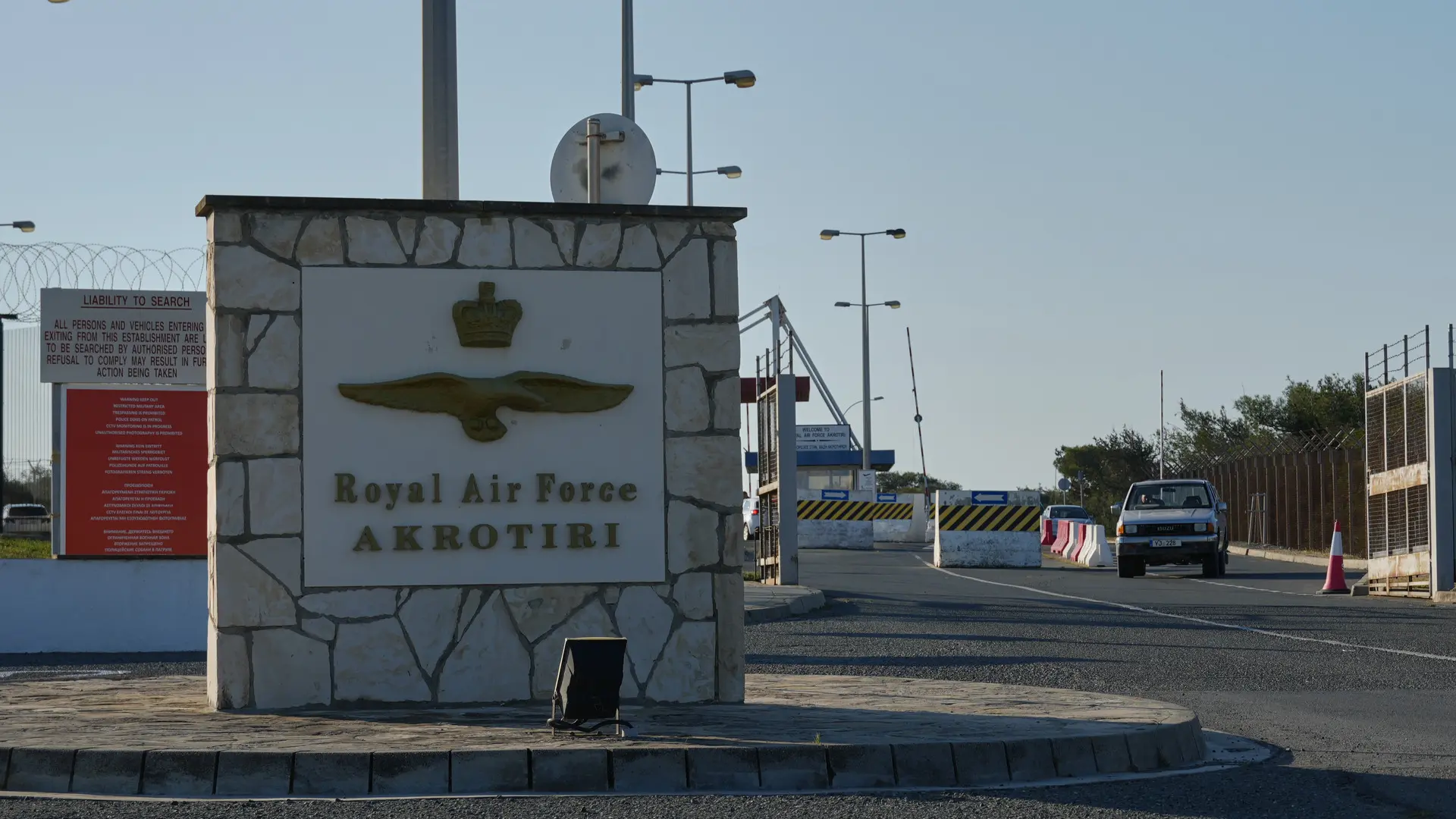 Chipre confirma el impacto de un dron iraní en la base británica de Akrotiri, que ha sido evacuada Chipre confirma el impacto de un dron iraní en la base británica de Akrotiri, que ha sido evacuada