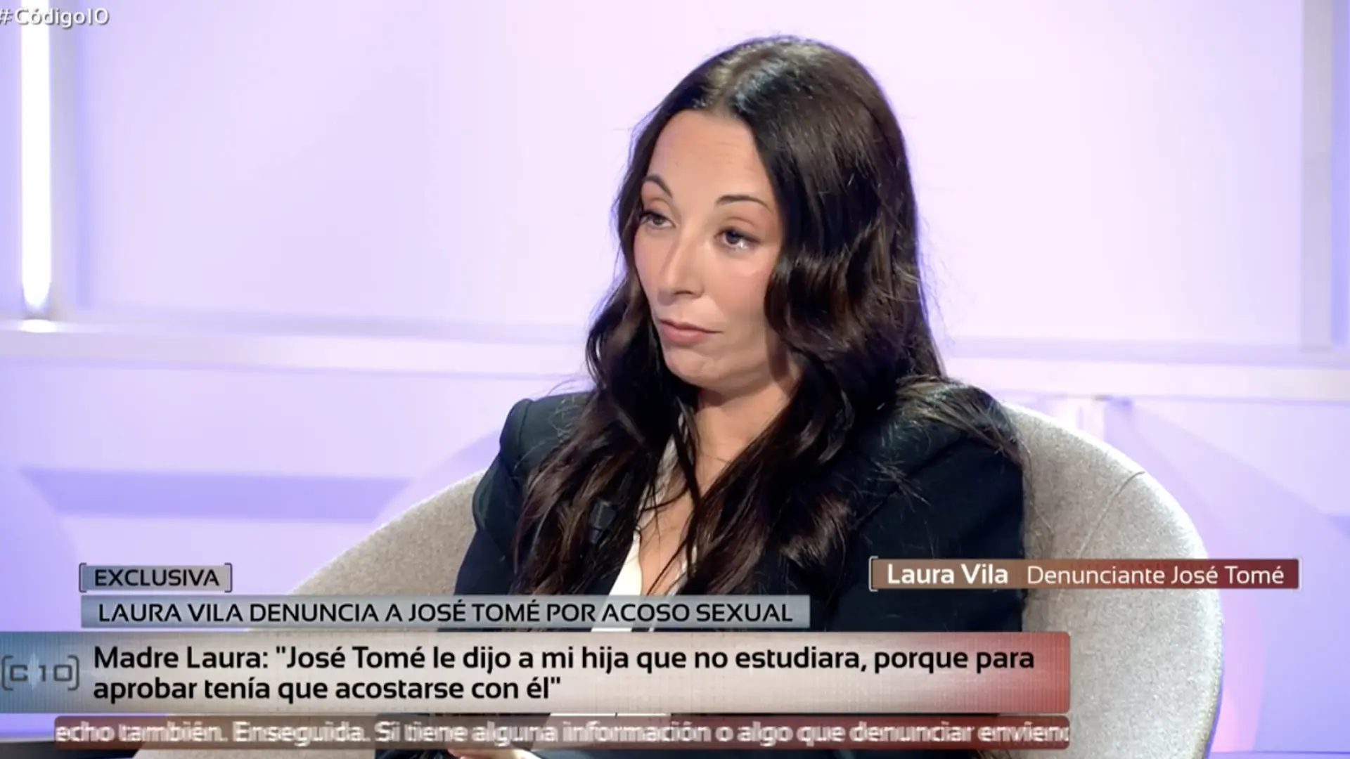 Laura Vila habla tras la denuncia contra José Tomé por acoso sexual: "Nadie se preocupó por mí" Laura Vila habla tras la denuncia contra José Tomé por acoso sexual: "Nadie se preocupó por mí"