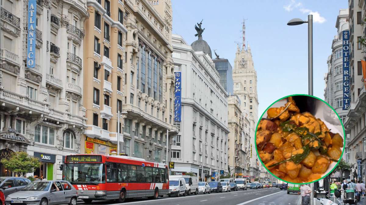 Las tapas más baratas junto a la Gran Vía: tapa y bebida por 3,50 euros Las tapas más baratas junto a la Gran Vía: tapa y bebida por 3,50 euros
