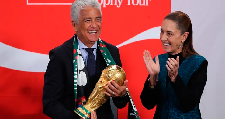 México presenta la Copa Mundial para “todas y todos” a 100 días del inicio del torneo