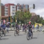 Bogotá estrena nuevo tramo de ciclovía al norte de la ciudad