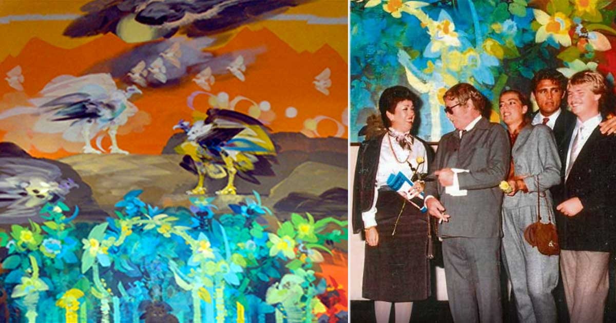 Cuando un cuadro del barranquillero Alejandro Obregoón reemplazó a un Picasso en el famoso Hall de la ONU en Nueva York Cuando un cuadro del barranquillero Alejandro Obregoón reemplazó a un Picasso en el famoso Hall de la ONU en Nueva York