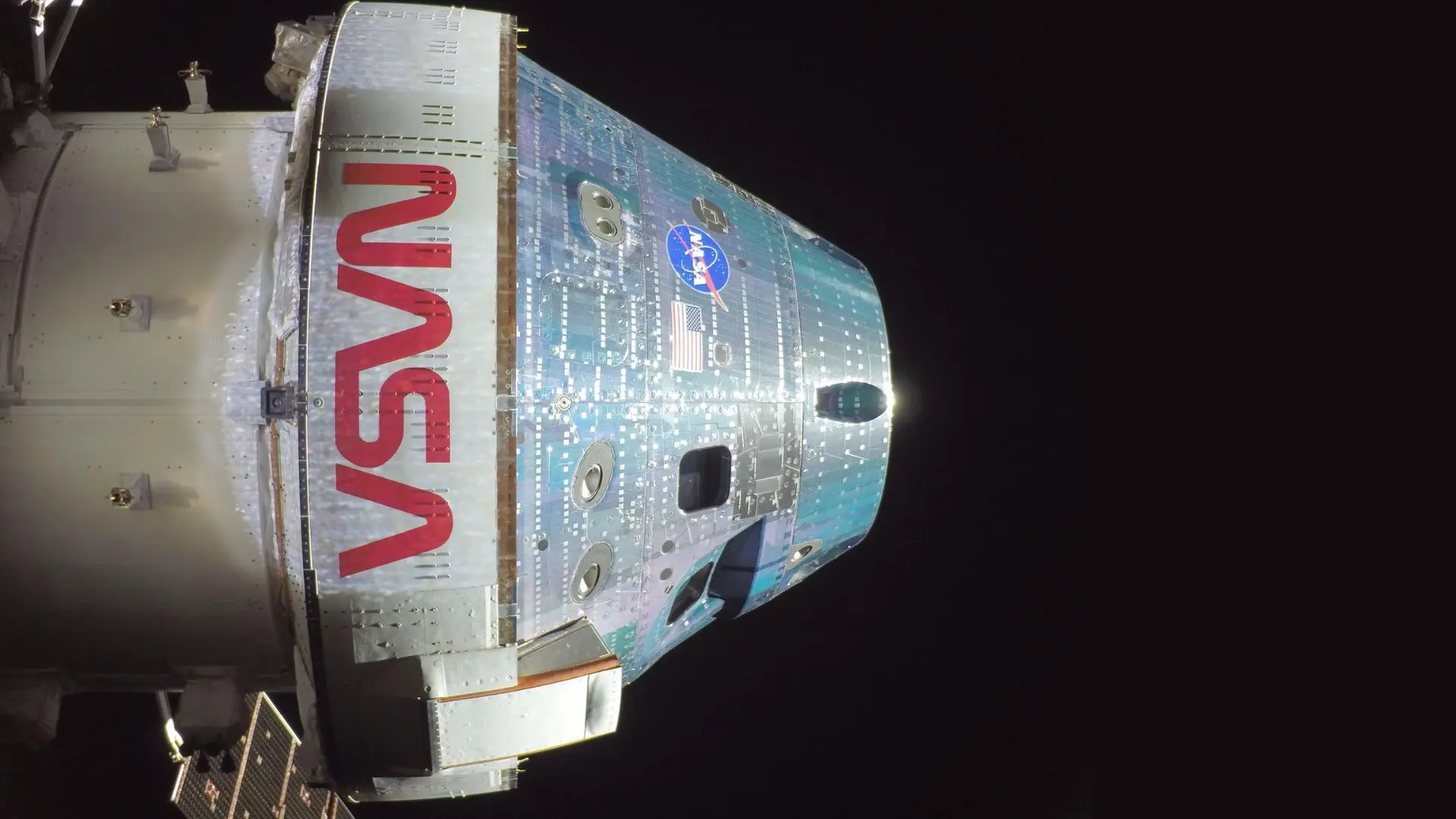 Orion se separa del módulo de servicio con éxito Orion se separa del módulo de servicio con éxito