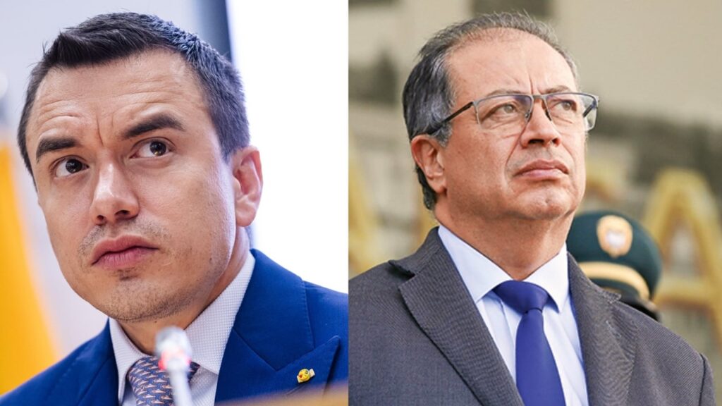 Ecuador envía nota de protesta a Colombia por declaraciones del presidente Petro