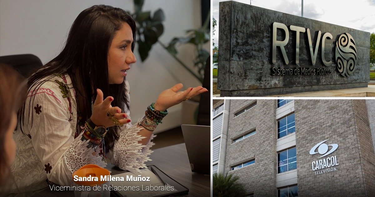 Quién es Sandra Muñoz, la dama de hierro del MinTrabajo que le puso ‘tatequieto’ a Caracol y RTVC por casos de acoso Quién es Sandra Muñoz, la dama de hierro del MinTrabajo que le puso ‘tatequieto’ a Caracol y RTVC por casos de acoso