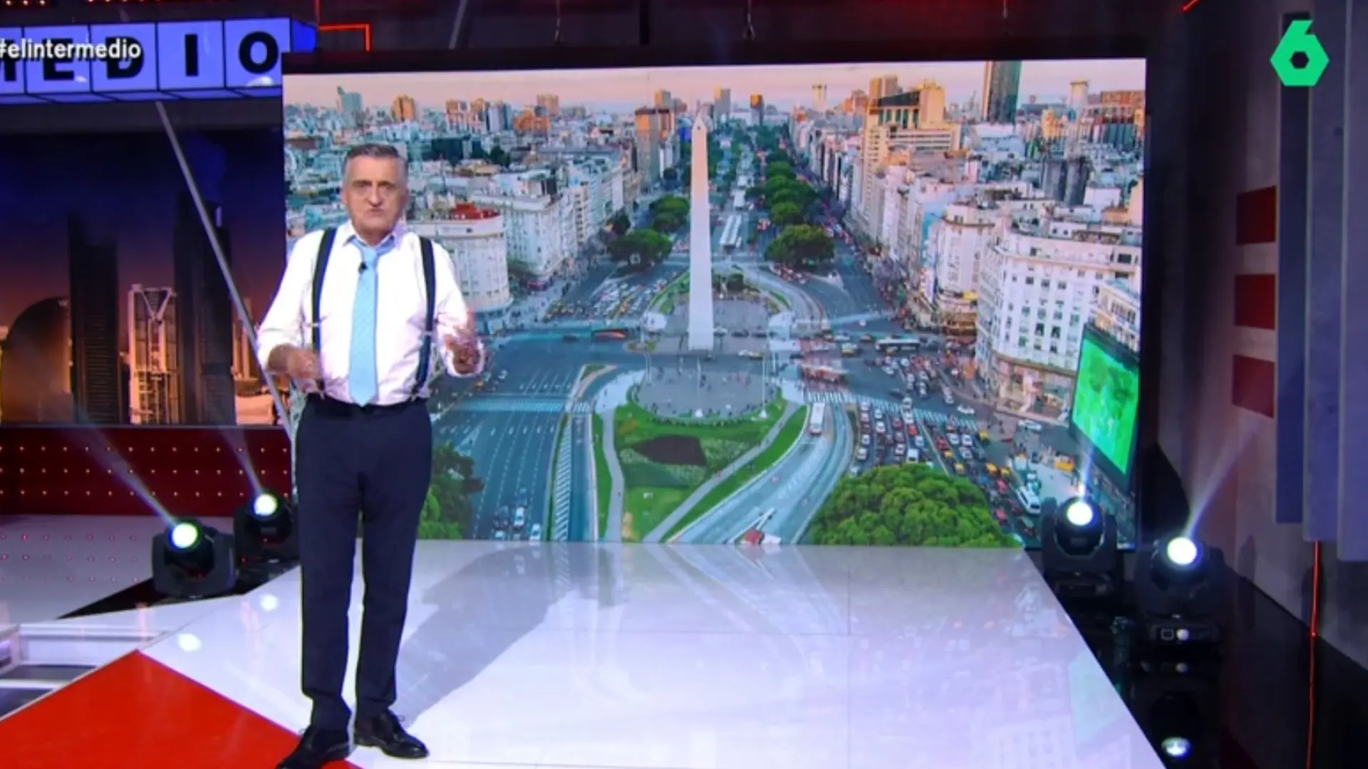 Wyoming desvela en ‘El Intermedio’ en qué lugar del mundo le habría gustado nacer Wyoming desvela en ‘El Intermedio’ en qué lugar del mundo le habría gustado nacer