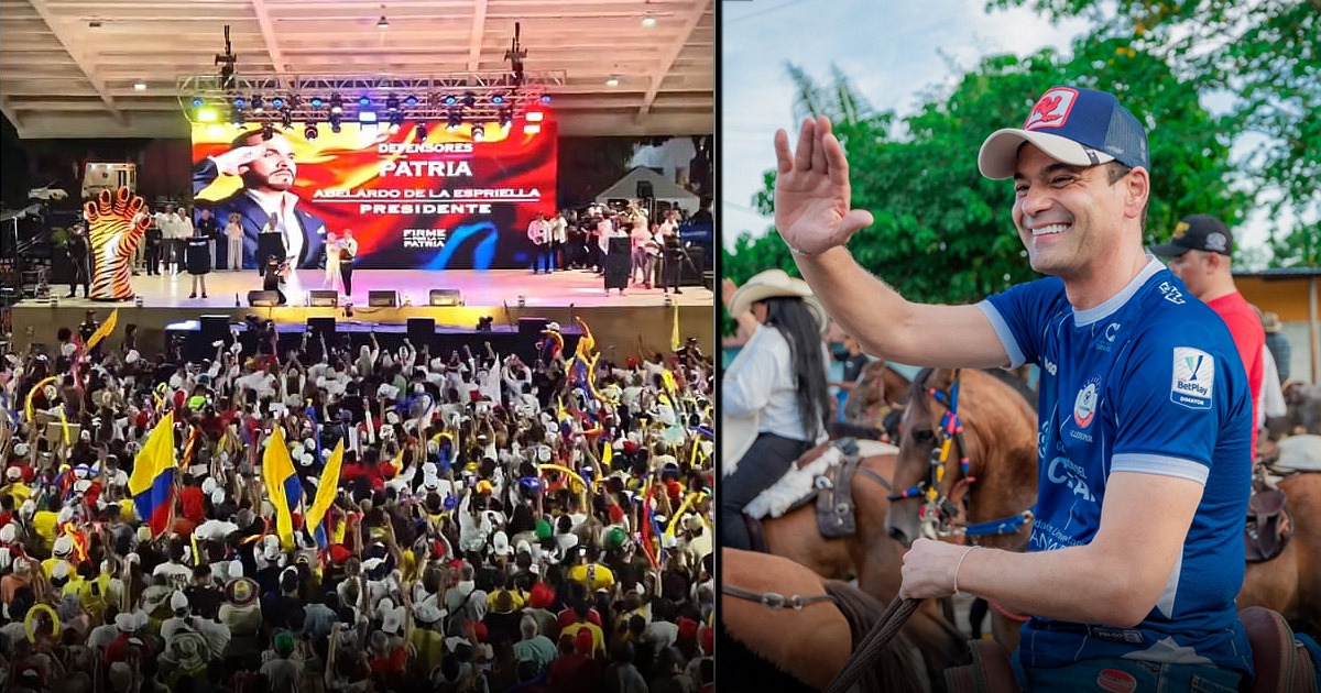 Abelardo De la Espriella gana terreno en Valledupar en la plaza Alfonso López empujado por aliados políticos Abelardo De la Espriella gana terreno en Valledupar en la plaza Alfonso López empujado por aliados políticos