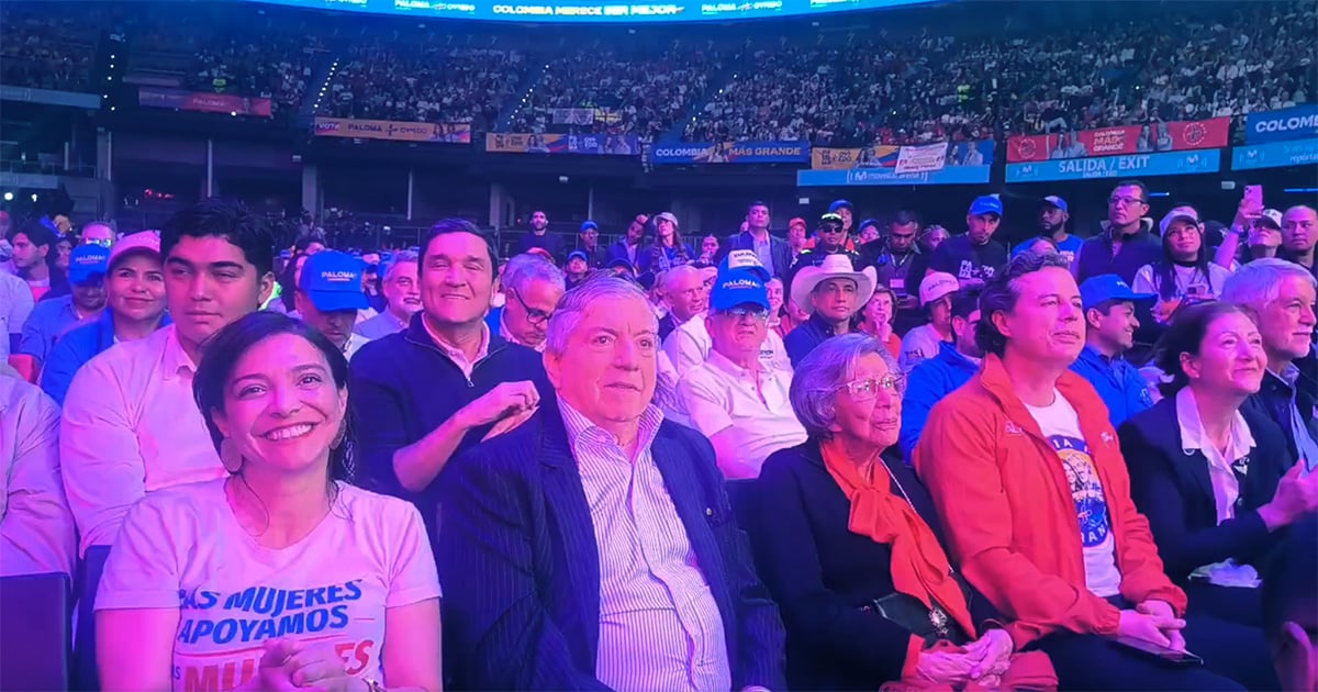 El cierre de campaña de Paloma Valencia acerco dos vacas sagradas que ni se hablaban El cierre de campaña de Paloma Valencia acerco dos vacas sagradas que ni se hablaban