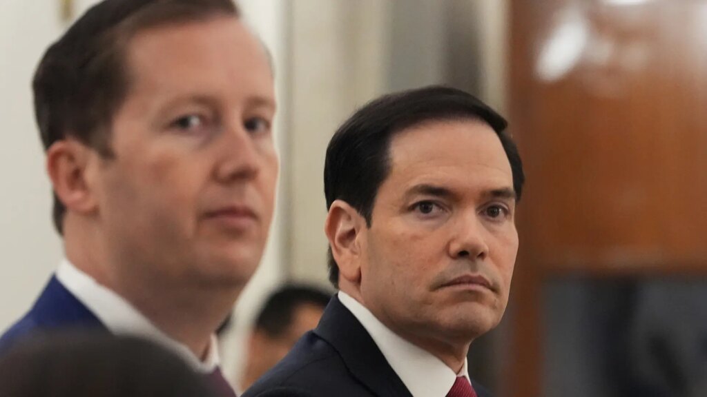 Marco Rubio defiende que el estrecho de Ormuz «tiene que estar abierto» y que lo estará «de una forma u otra» Marco Rubio defiende que el estrecho de Ormuz «tiene que estar abierto» y que lo estará «de una forma u otra»