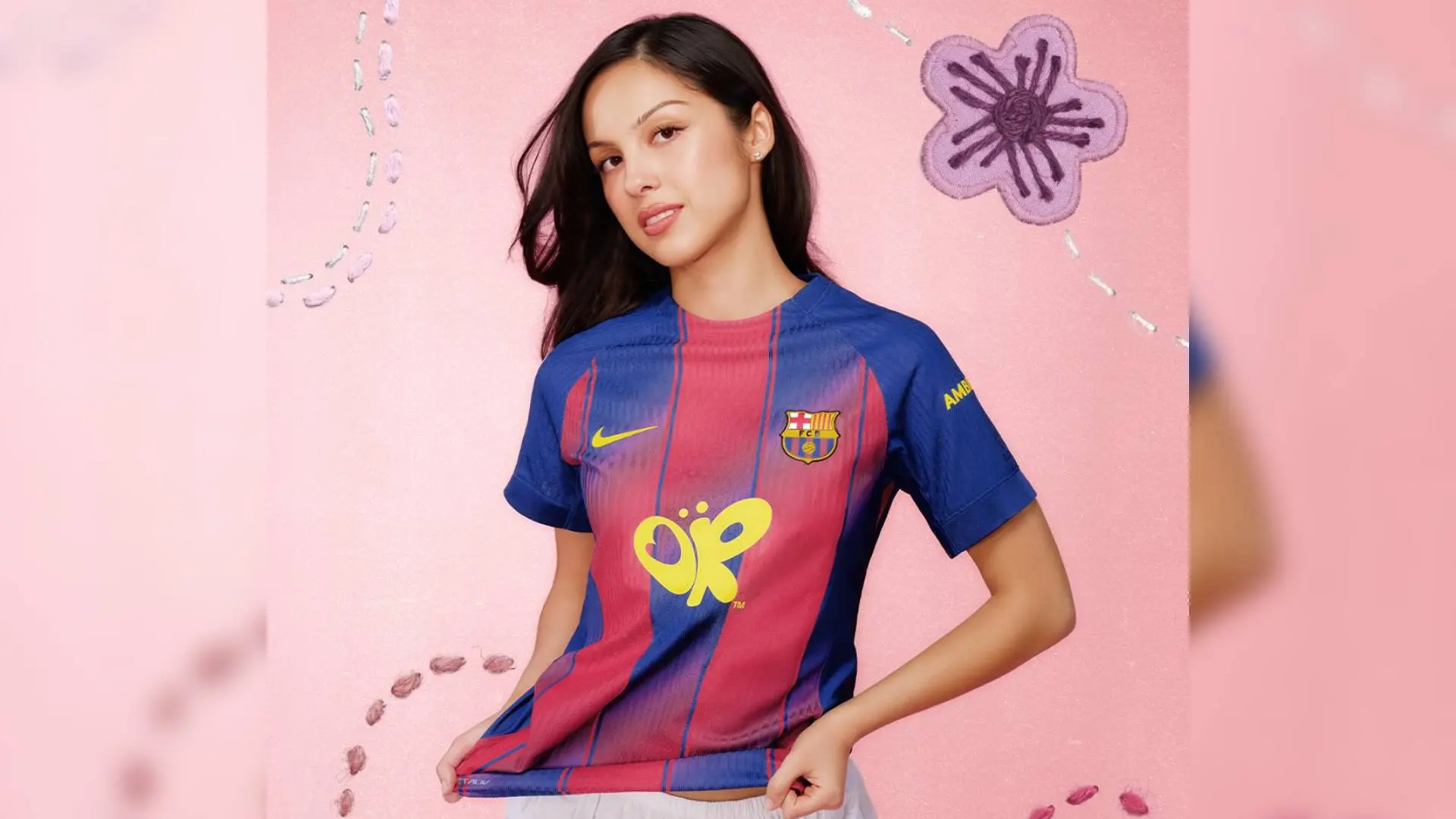 Olivia Rodrigo protagoniza una equipación especial del Barça tras confirmar dos conciertos en Barcelona en mayo de 2027 Olivia Rodrigo protagoniza una equipación especial del Barça tras confirmar dos conciertos en Barcelona en mayo de 2027