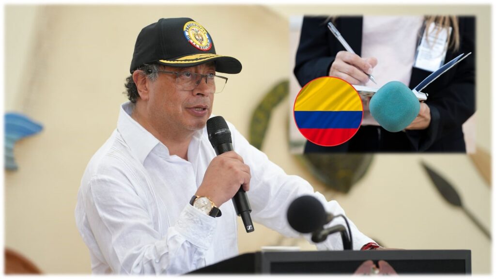 Petro se retractó por llamar “muñecas de la mafia” a periodistas y ofreció disculpas públicas
