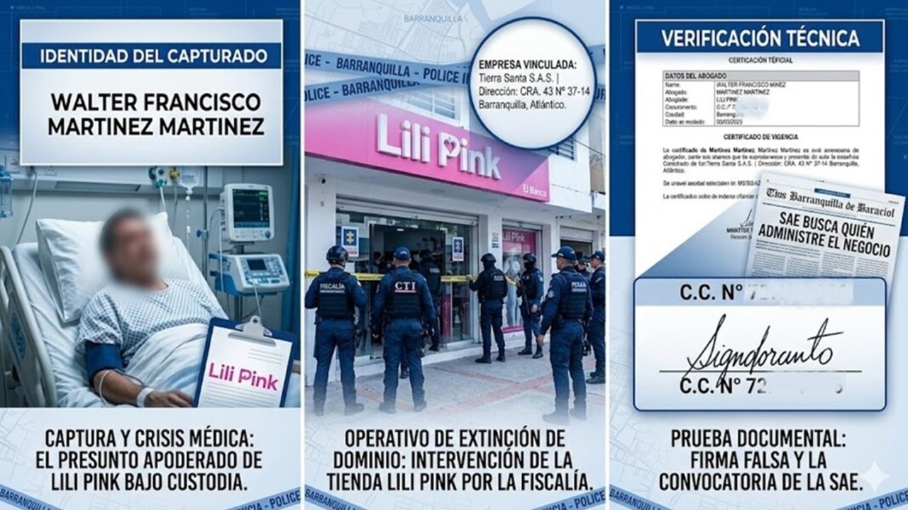 Lili Pink asegura que capturado por caso de lavado de activos “no hacía parte de la estructura empresarial” Lili Pink asegura que capturado por caso de lavado de activos “no hacía parte de la estructura empresarial”