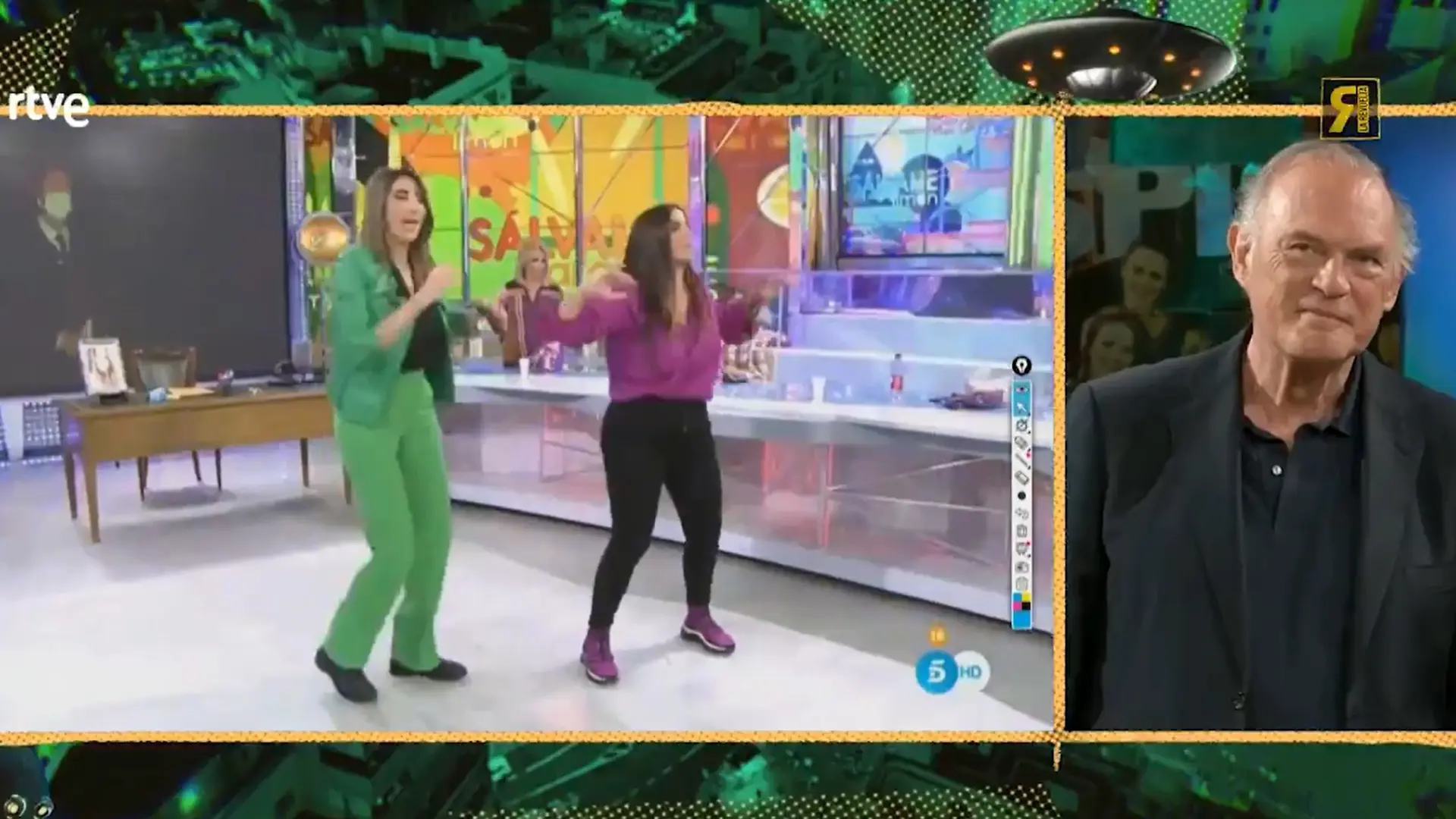 Piqueras habla en ‘La Revuelta’ de las famosas transiciones de ‘Sálvame’ a los informativos de Telecinco: «Era fuerte»