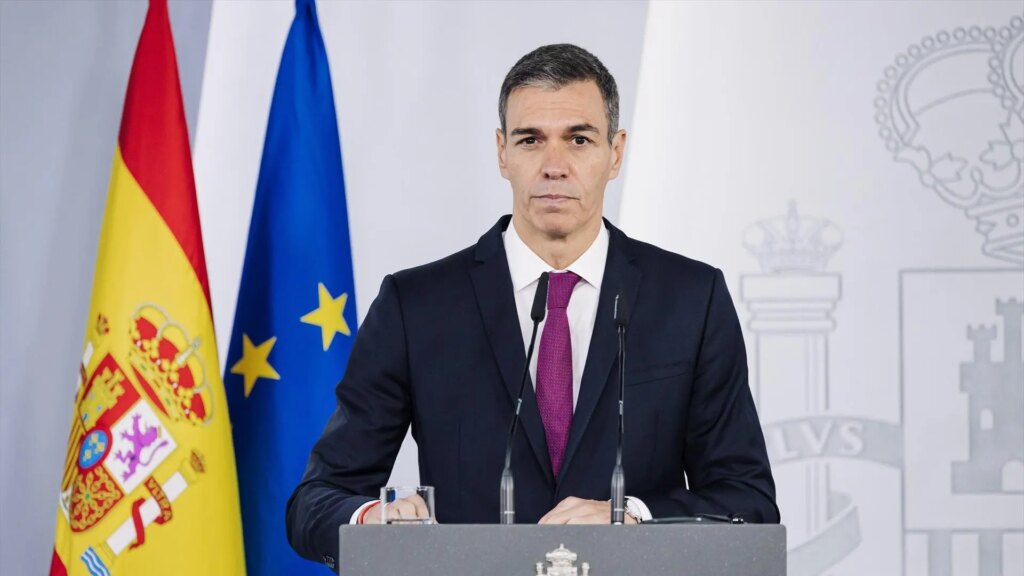 Sánchez habla de «violación inaceptable del derecho internacional» Sánchez habla de «violación inaceptable del derecho internacional»