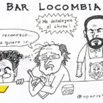 Caricatura: Petro y Cepeda se niegan a salir de la contienda electoral