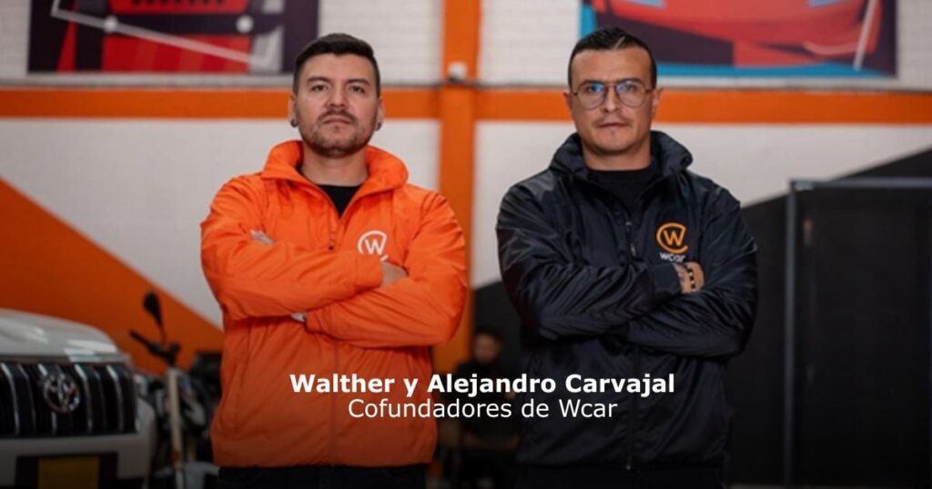 Con la plataforma Wcar, dos hermanos bogotanos se metieron al negocio de los carros usados en Colombia