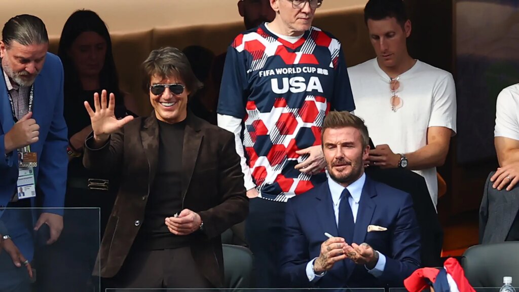 David Beckham, Tom Cruise, Bill Gates… las celebridades que no quisieron perderse el partido inaugural en Estados Unidos David Beckham, Tom Cruise, Bill Gates… las celebridades que no quisieron perderse el partido inaugural en Estados Unidos