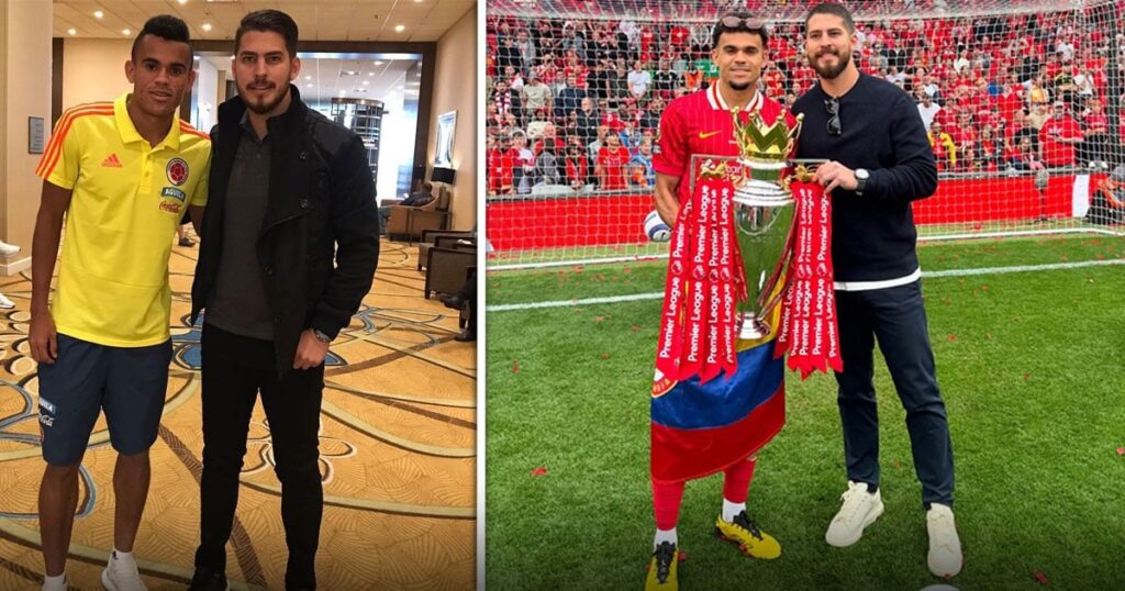 El barranquillero que apostó por Luis Díaz cuando nadie lo conocía y hoy maneja su carrera en Europa