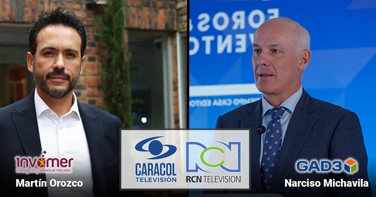 El canal Caracol y RCN se quedaron sin encuestadoras a 1 semana de las elecciones