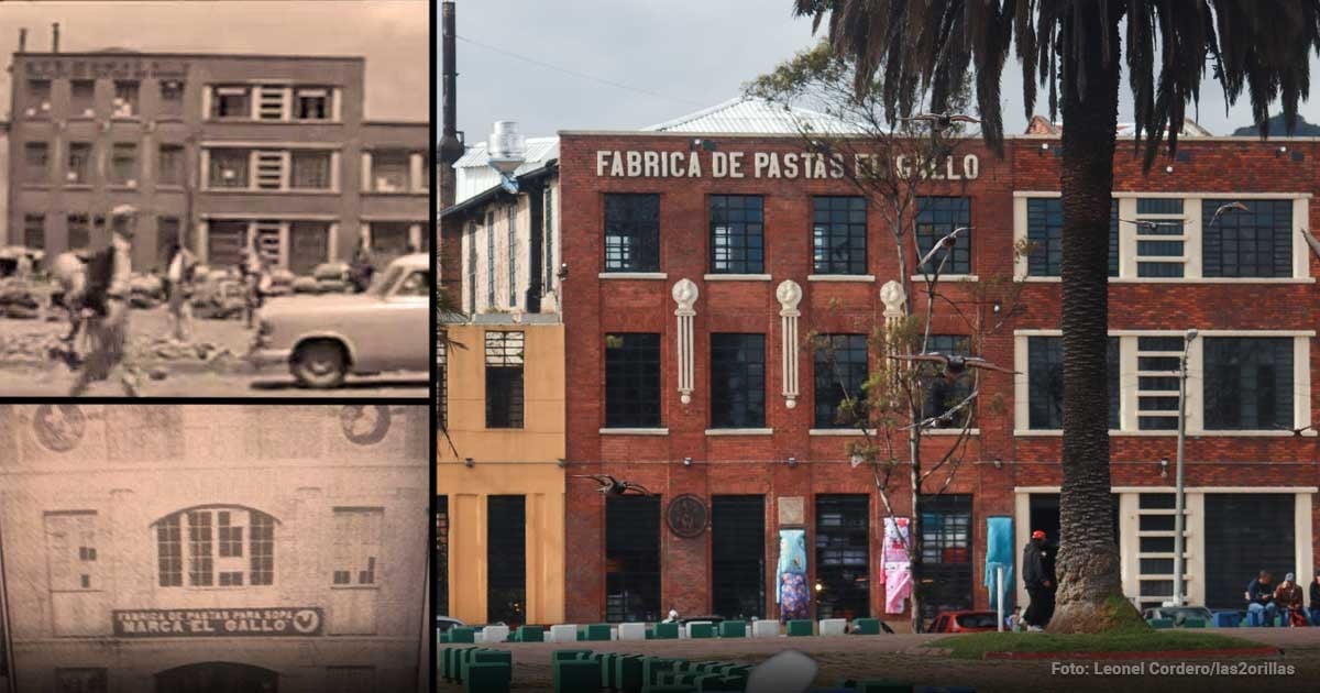 La antigua fábrica de Pastas El Gallo de donde salieron los primeros espaguetis a la venta en Bogotá sigue en pie