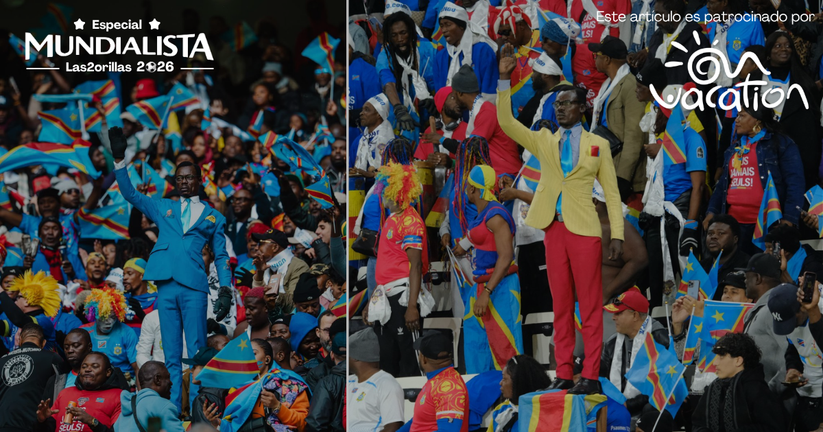La historia detrás de la “estatua humana” de RD Congo que estará en el partido ante Colombia