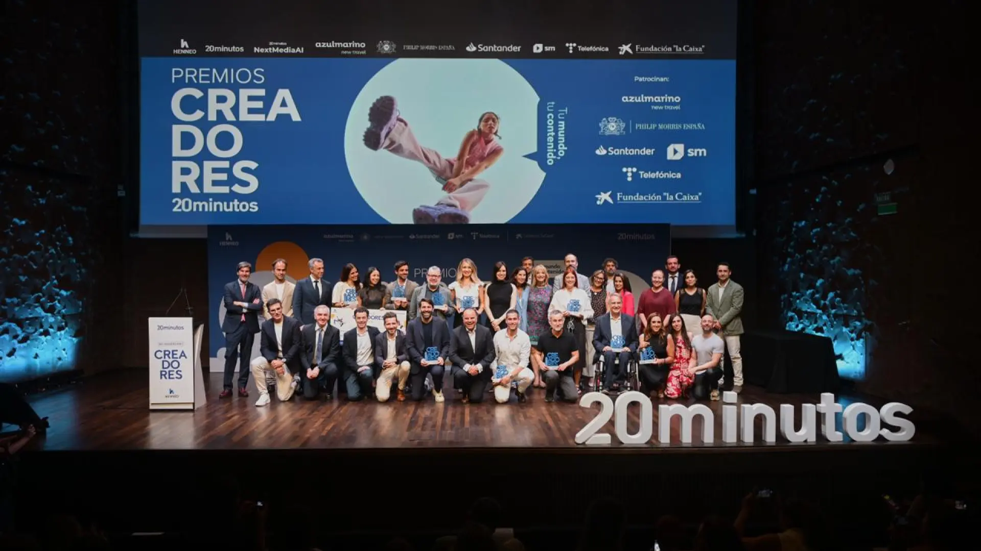 Lista completo de ganadores en los Premios Creadores 2026 Lista completo de ganadores en los Premios Creadores 2026