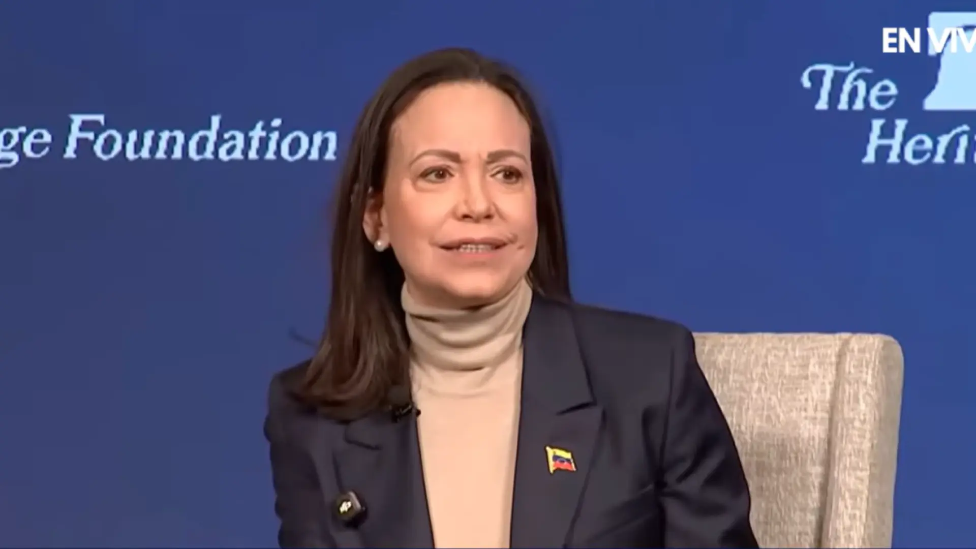 María Corina Machado asegura que «ha llegado el momento» de regresar a Venezuela tras los terremotos María Corina Machado asegura que «ha llegado el momento» de regresar a Venezuela tras los terremotos