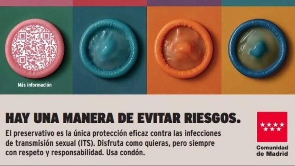 Una nueva campaña informativa en Madrid fomenta el uso del preservativo en jóvenes para prevenir ITS Una nueva campaña informativa en Madrid fomenta el uso del preservativo en jóvenes para prevenir ITS