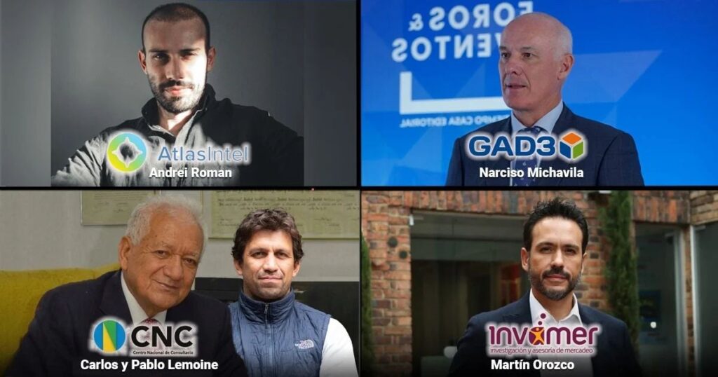 todas dieron a Cepeda ganador y no vieron el desplome de Paloma