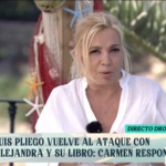 Carmen Borrego aclara su ausencia en el bautizo del hijo de Noemí Salazar: «No me sentí invitada»