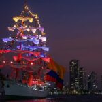 El ARC Gloria y su entrada en Nueva York como embajador del país en los 250 años de la independencia de Estados Unidos