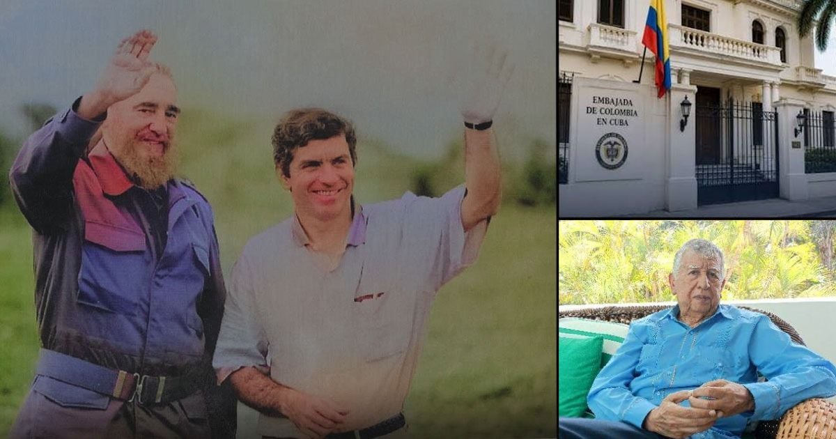 El adiós del embajador José Noe Ríos quien cerrará las puertas de la embajada en Cuba por decisión de De la Espriella